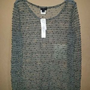 Tribal knit sweater